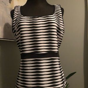 WHBM flattering dressy tank SZ M